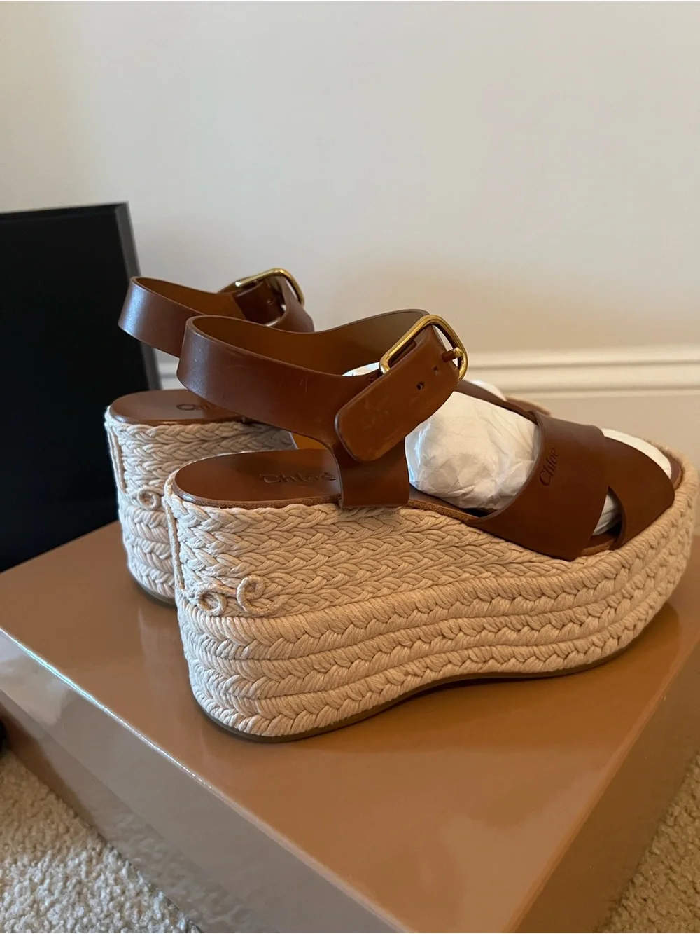 Chloe Isla Wedge - worn once